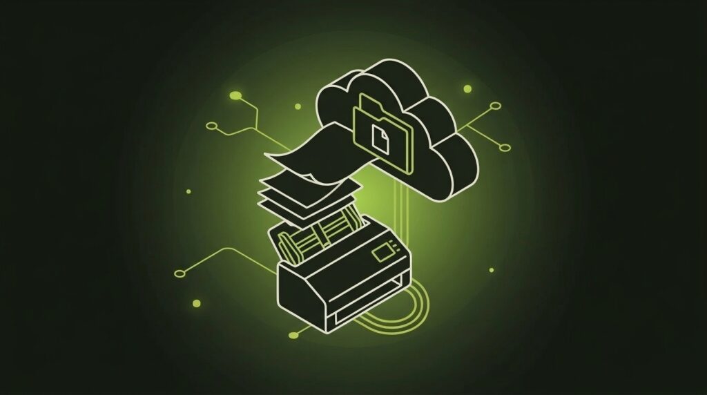 Digitalisierung und Dokumentenmanagement: Scanner mit Cloud-Ordner